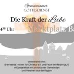 Gemeinsamer Gottesdienst am Marktplatz Balingen