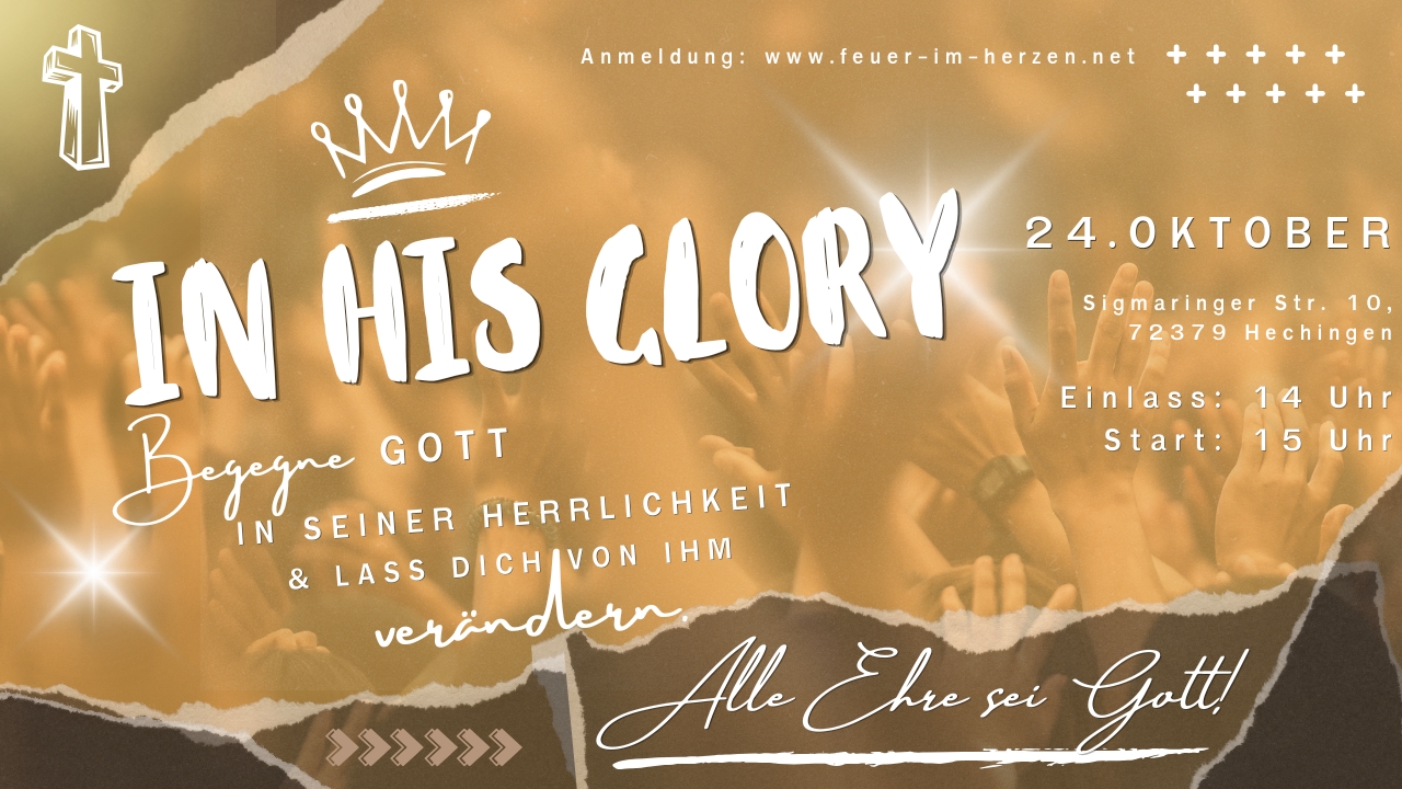 In His Glory "Worship Event"